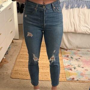 Levi Wedgie Skinny Jeans